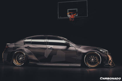 2010-2013 Infiniti G25/G37 Sedan BKSS Style Wide Body Kit - Carbonado