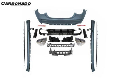 2021-2024 Mercedes Benz S Class W223 S500 S580 Sedan AMG Style Full body kit