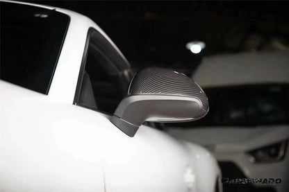 2012-2019 Porsche 911 991.1 991.2 Carrera 981 Cayman Boxster OEM Style Dry Carbon Fiber Mirror Housing Replacement | Fits GT3RS, GT3, GT2RS, Turbo S, GTS, Carrera 4 Cabriolet GTS, Carrera Cabriolet GTS, Targa 4 GTS, Targa 4S, Carrera 4S And 981GT4 LHD