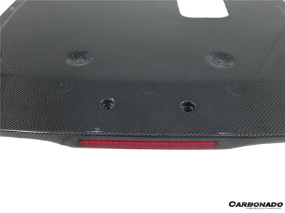 2012-2023 Nissan GTR R35 DBA  EBA NISMO Style Carbon Fiber Rear Diffuser With Break Light