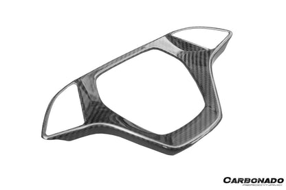 2013-2019 Corvette C7 Z06 Grandsport Dry Carbon Fiber interior Steering Wheel Cover Trim
