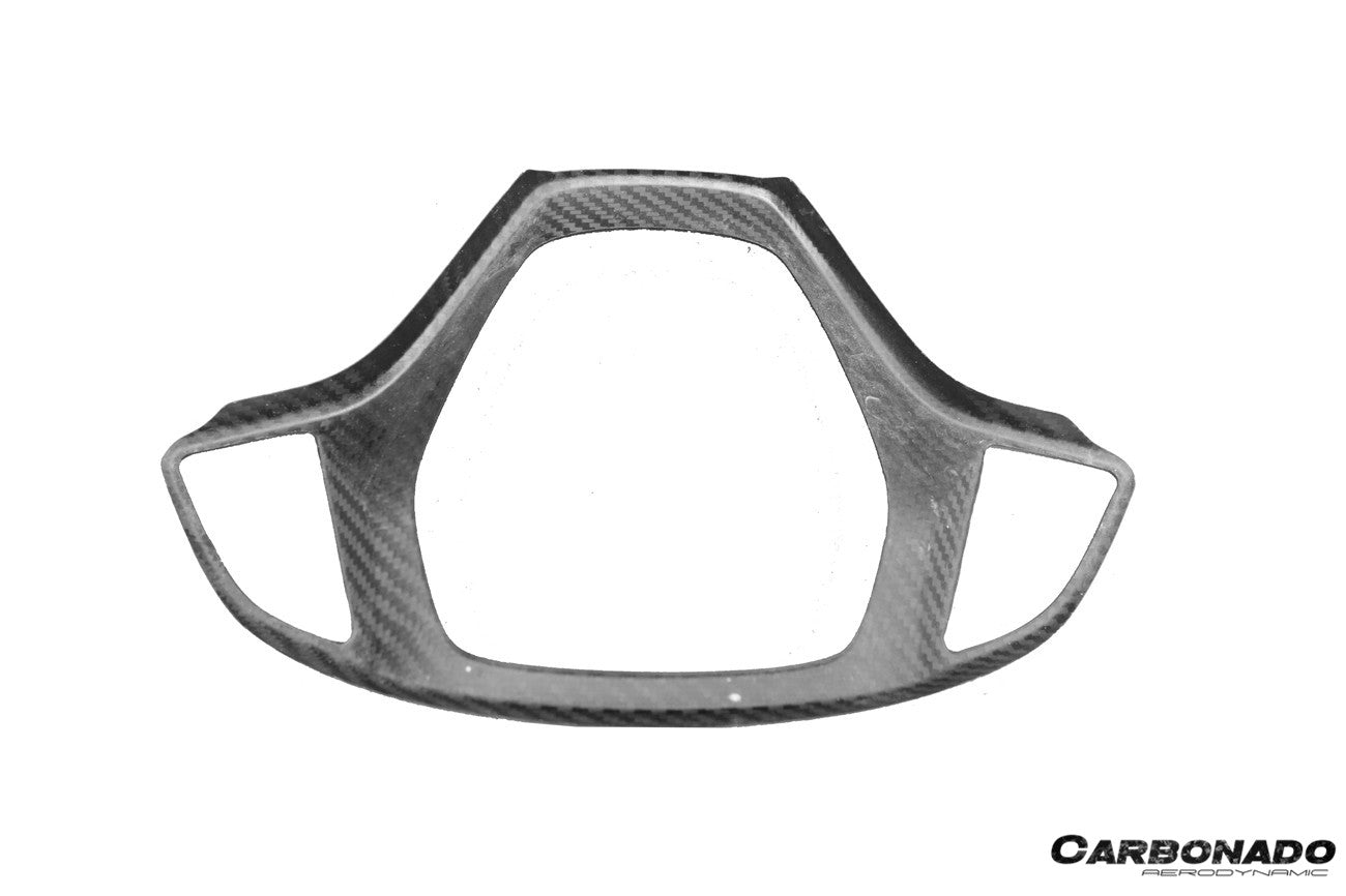 2013-2019 Corvette C7 Z06 Grandsport Dry Carbon Fiber interior Steering Wheel Cover Trim