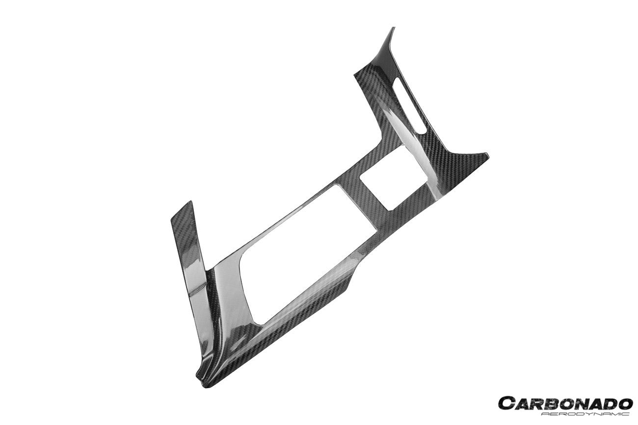 2013-2019 Corvette C7 Z06 Grandsport Dry Carbon Fiber Outside Gears Panel Protective Cover Trim