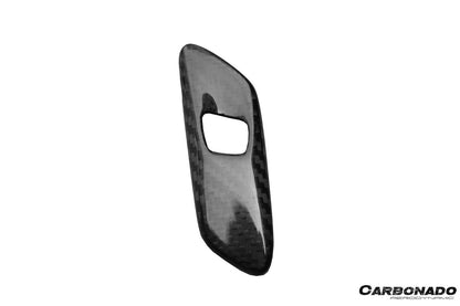 2013-2019 Corvette C7 Z06 Grandsport Dry Carbon Fiber Interior Door Handle molding Cover Trims