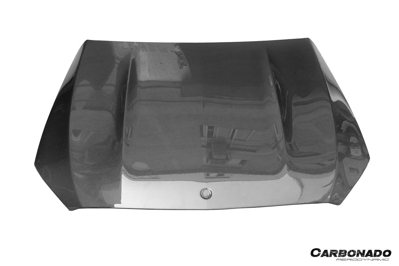 2015-2021 Mercedes Benz W205 C63S AMG Sedan & Coupe OEM Style Hood - Carbonado