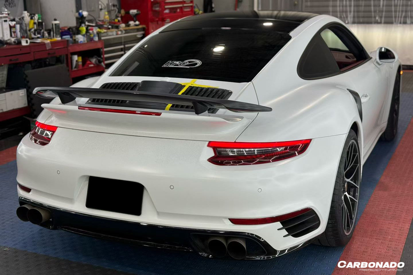 2016-2019 Porsche 911 991.2 Turbo Turbo S Carbon Fiber Engine Hood Vent