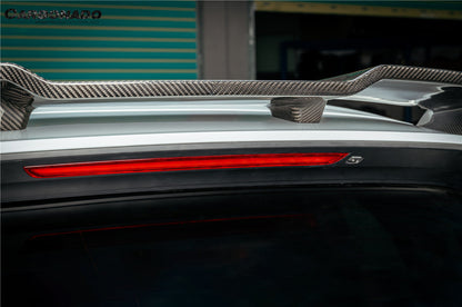 2018-2025 Porsche 9Y0.1 9Y0.2 Cayenne S    E-Hybrid MSY Style Dry Carbon Fiber Roof Spoiler Wing