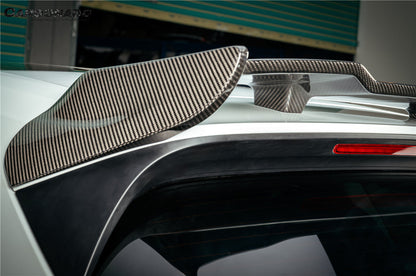 2018-2025 Porsche 9Y0.1 9Y0.2 Cayenne S    E-Hybrid MSY Style Dry Carbon Fiber Roof Spoiler Wing