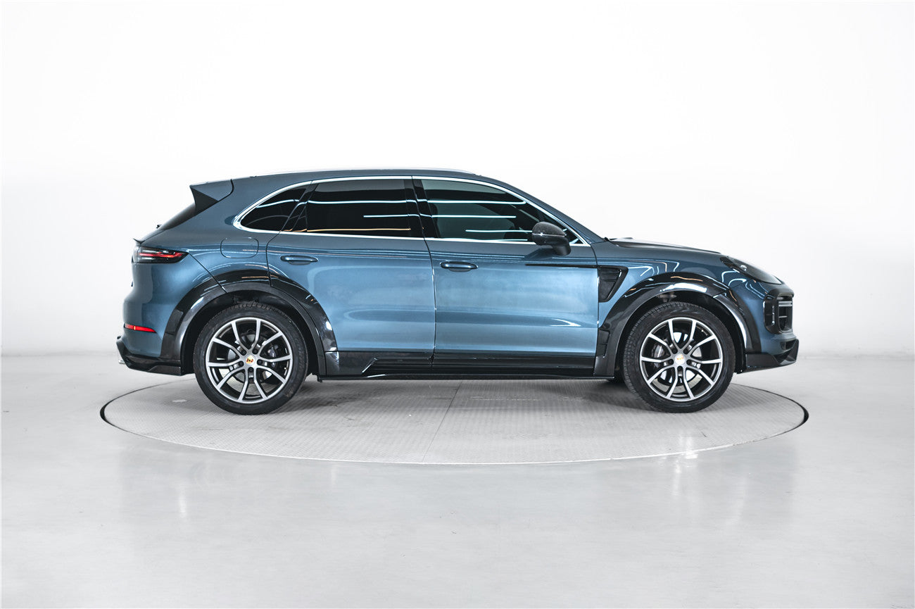 2018-2025 Porsche 9Y0.1 9Y0.2 Cayenne S   E-Hybrid    Turbo MSY Style Dry Carbon Fiber Trunk Spoiler