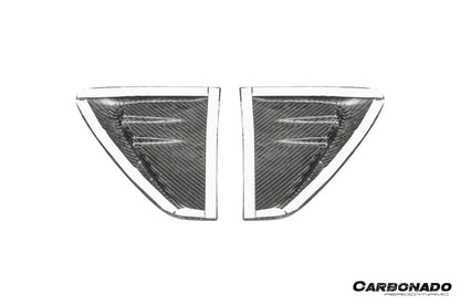 2018-2025 Porsche 9Y0 Cayenne S    E-Hybrid    Turbo MSY Style Dry Carbon Fiber Fender Vent