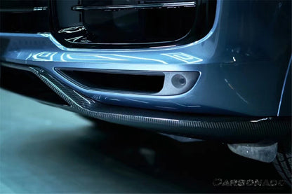 2018-2023 Porsche 9Y0.1 Cayenne Turbo TurboGT-Style Dry Carbon Fiber Front Lip
