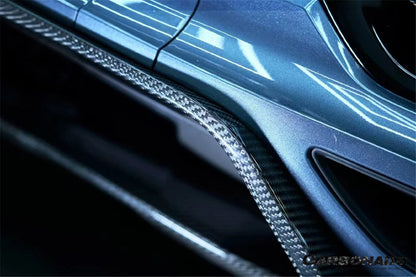 2018-2023 Porsche 9Y0.1 Cayenne Turbo TurboGT-Style Dry Carbon Fiber Front Lip