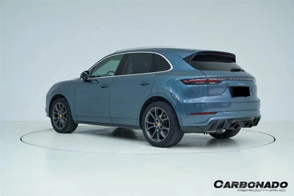 2018-2025 Porsche 9Y0.1 9Y0.2 9YA 9YB Cayenne    S    E-Hybrid TurboGT-Style Rear Diffuser With Exhaust Adapter Pipe