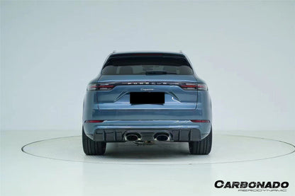 2018-2023 Porsche 9Y0.1 9YA Cayenne    S   E-Hybrid TurboGT-Style Rear Bumper With Exhaust Adapter Pipe