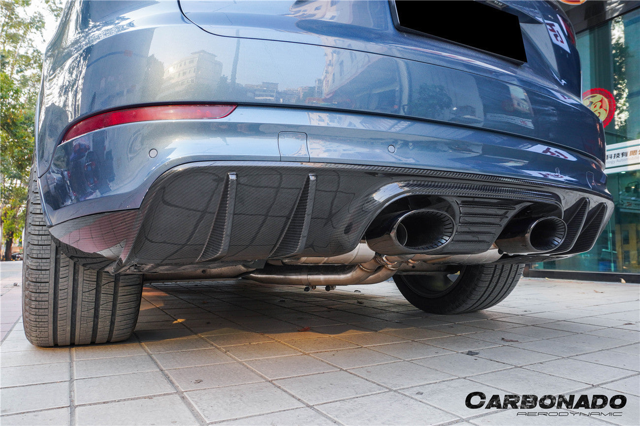 2018-2023 Porsche 9Y0.1 9YA Cayenne    S   E-Hybrid TurboGT-Style Rear Bumper With Exhaust Adapter Pipe
