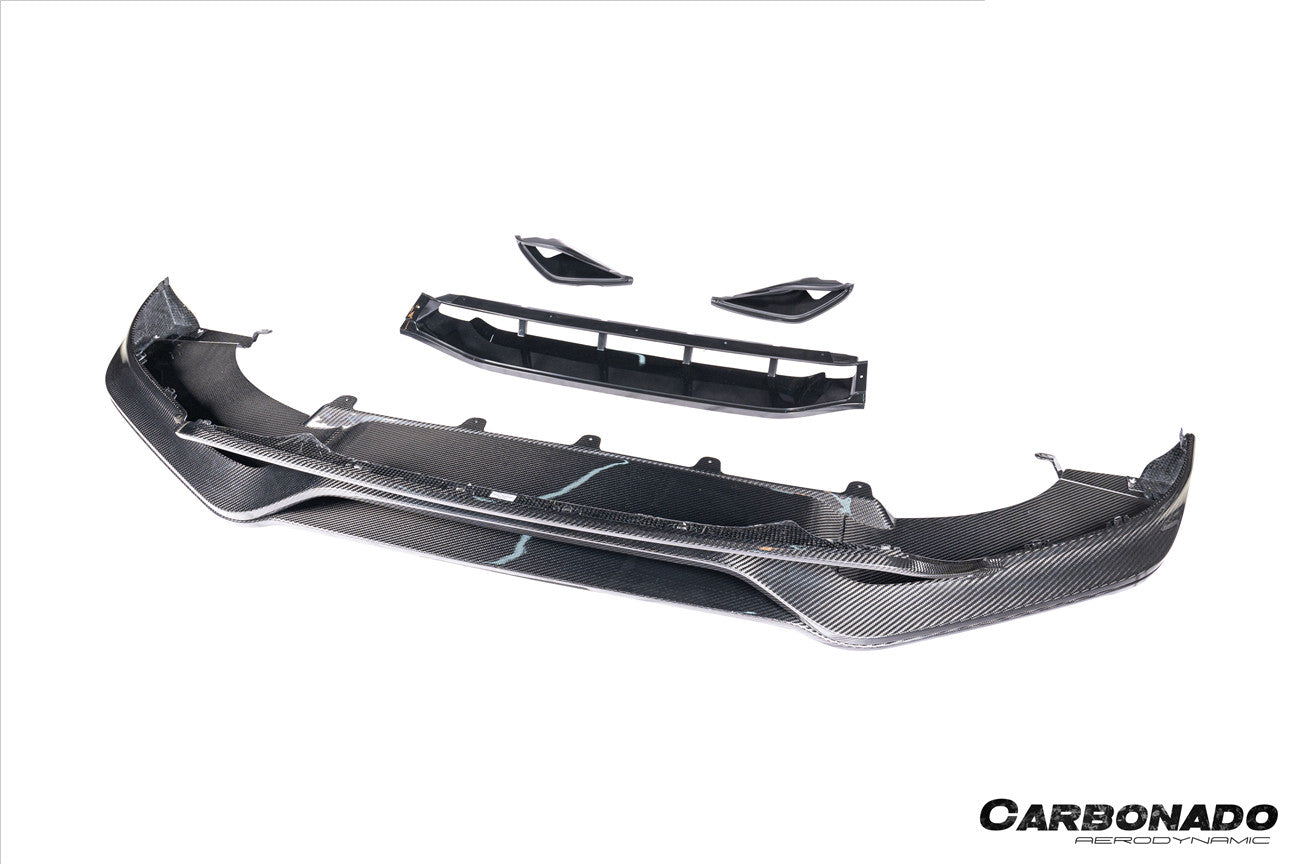 2018-2023 Porsche 9Y0.1 Cayenne SD    Turbo    Turbo GT KT-Style Front Lip