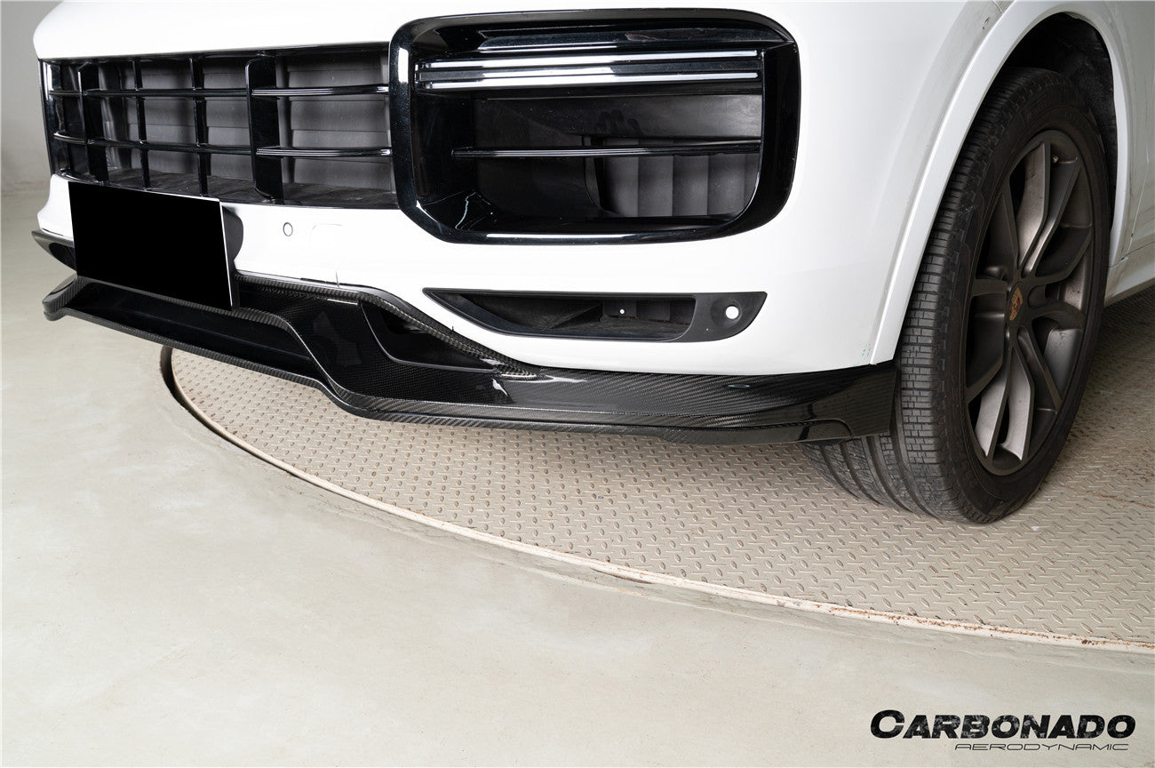 2018-2023 Porsche 9Y0.1 Cayenne SD    Turbo    Turbo GT KT-Style Front Lip