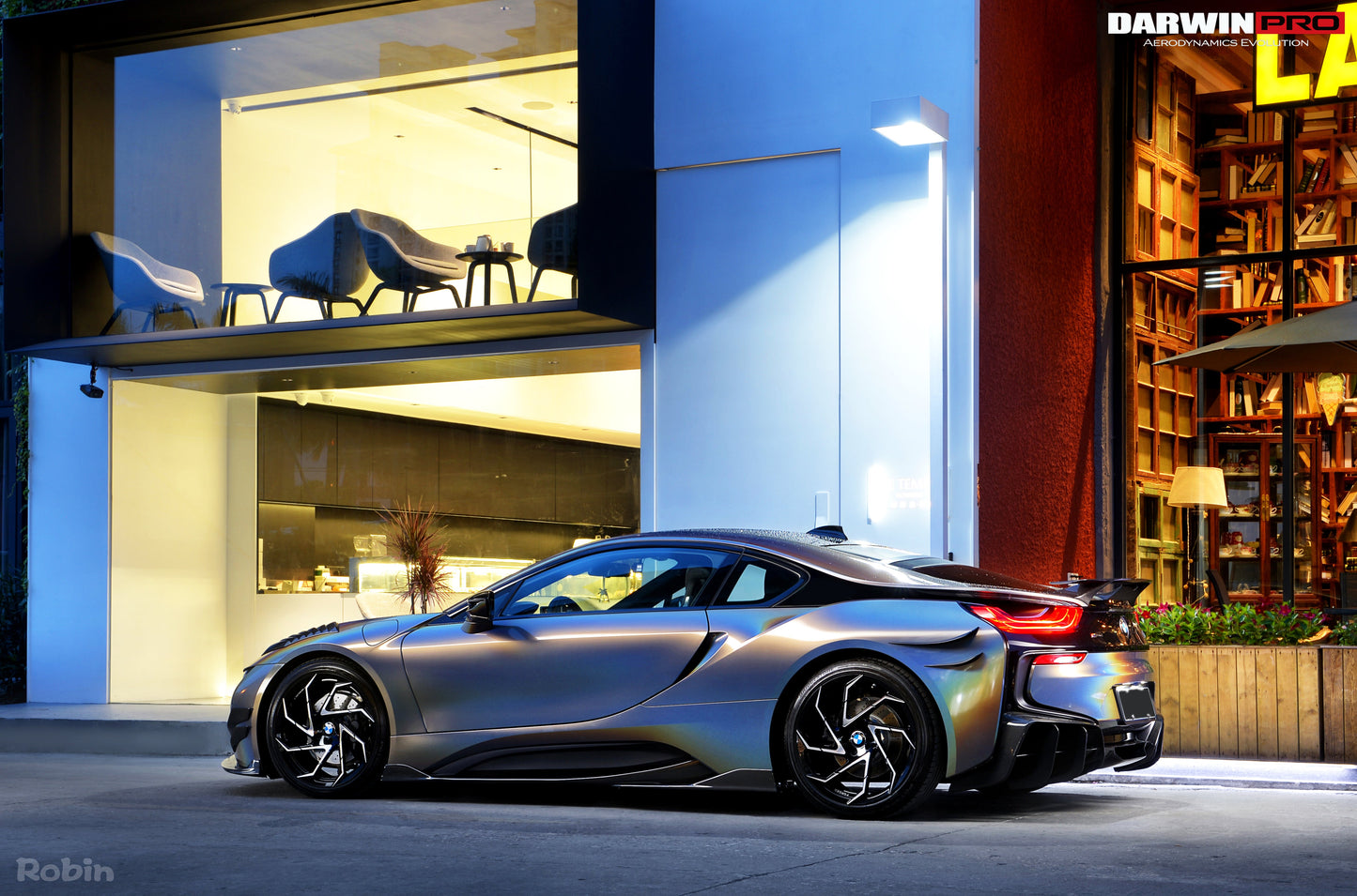 DarwinPRO 2014-2018 BMW i8 BZK Carbon Fiber Full Body Kit - DarwinPRO Aerodynamics