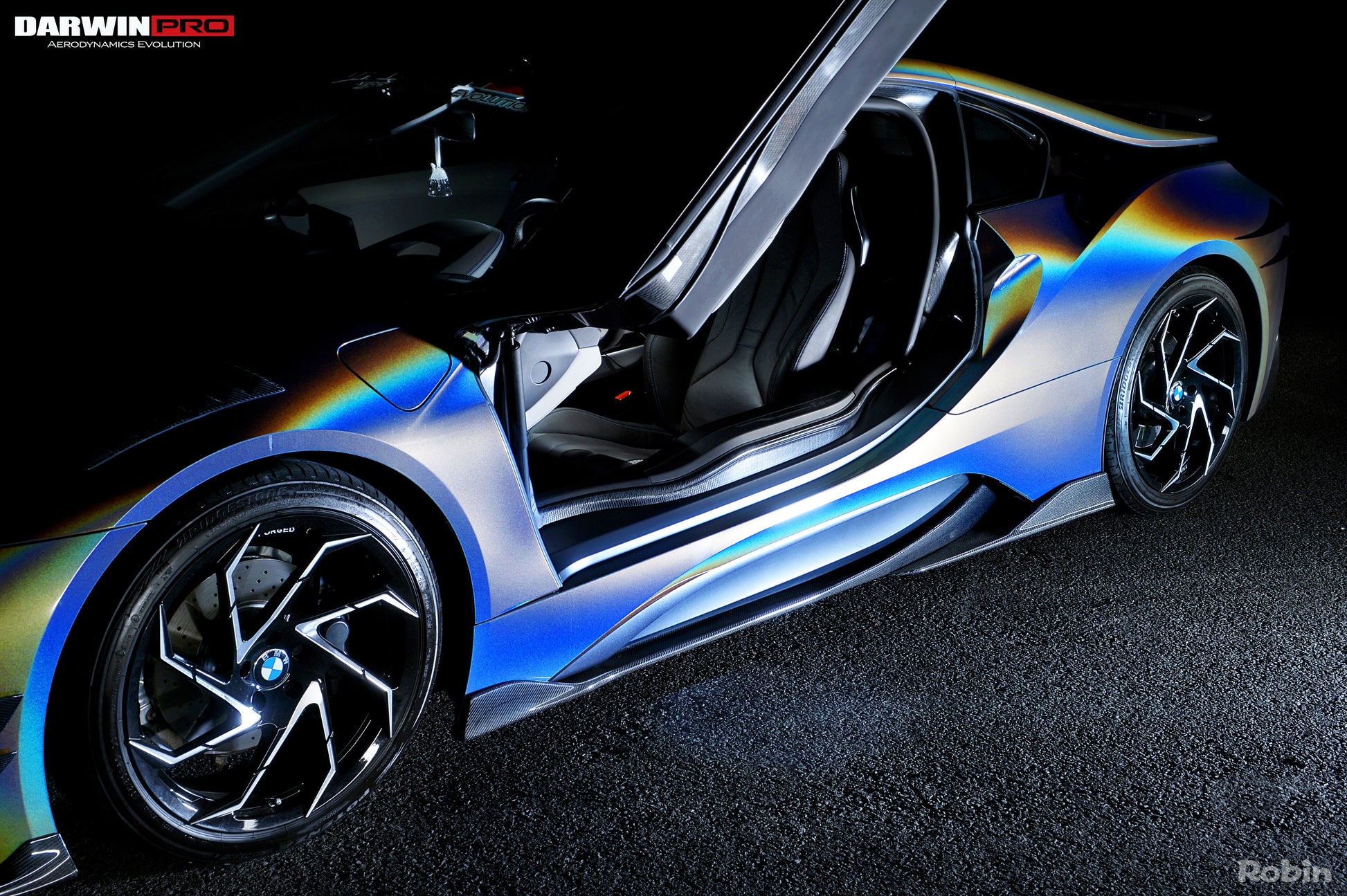 DarwinPRO 2014-2018 BMW i8 BZK Carbon Fiber Full Body Kit - DarwinPRO Aerodynamics