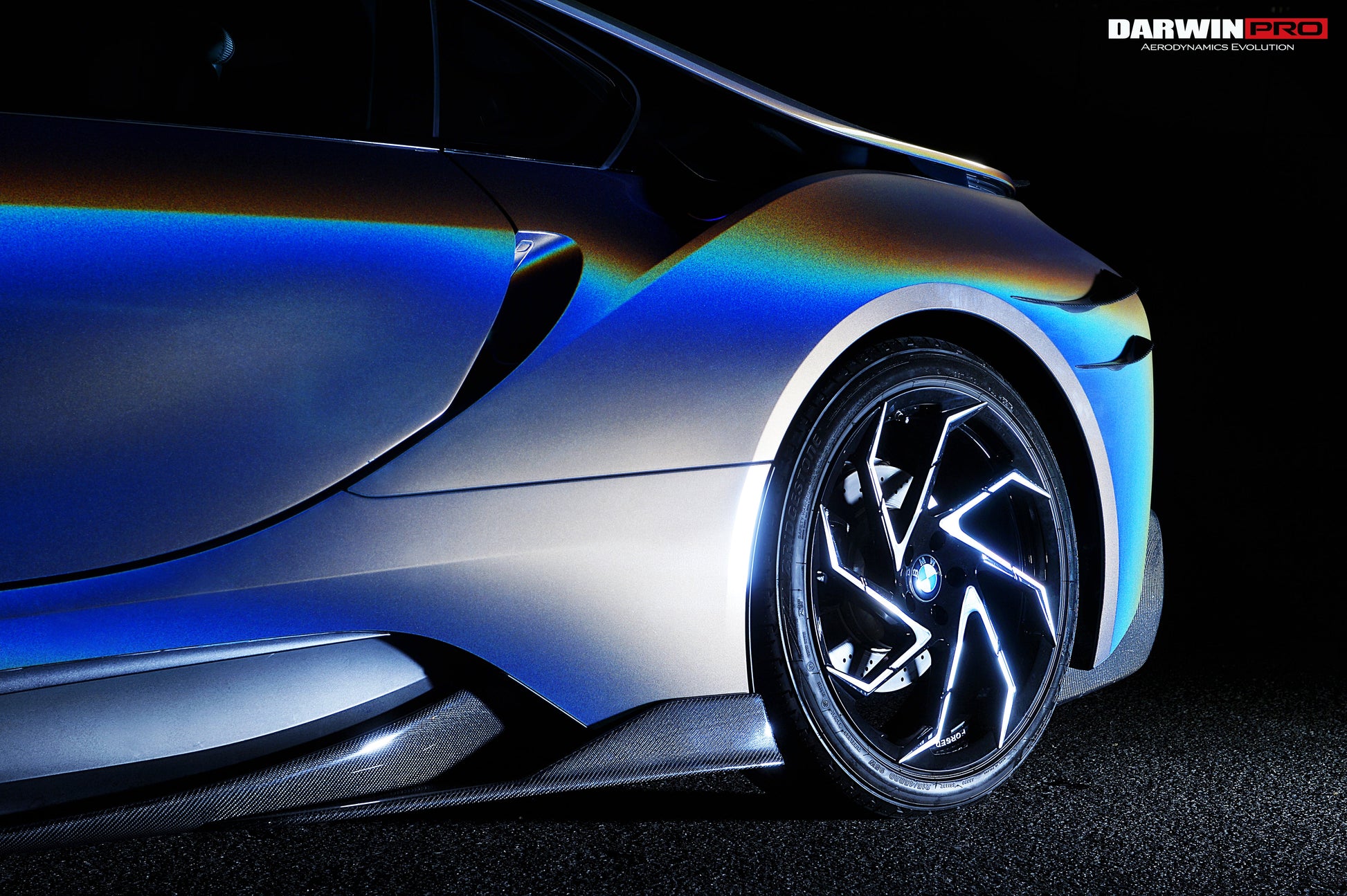 DarwinPRO 2014-2018 BMW i8 BZK Carbon Fiber Full Body Kit - DarwinPRO Aerodynamics