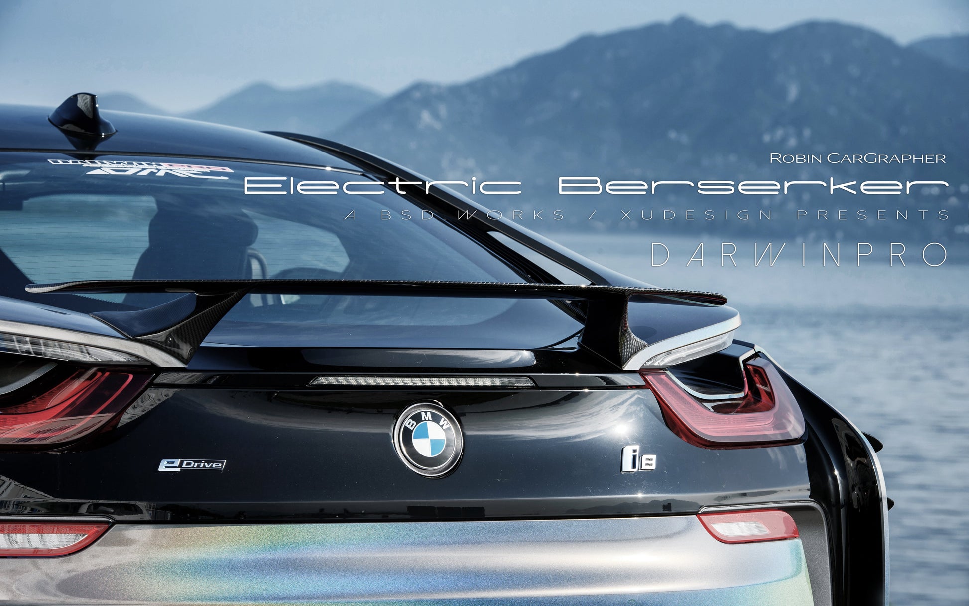 2014-2018 BMW i8 BZK Carbon Fiber Trunk Spoiler - DarwinPRO Aerodynamics