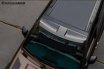 2020-2024 Land Rover Defender rock style  Front Roof Spoiler & with LED Light