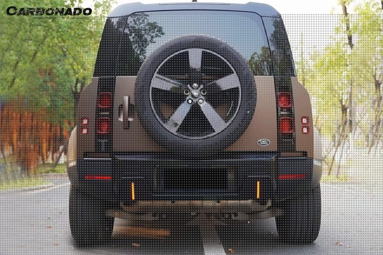 2020-2024 Land Rover Defender rock style Rear Lip & with LED Light