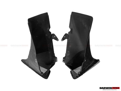 2015-2020 Ferrari 488 GTB/Spyder Pista Style Quarter Panel Side Scoops - DarwinPRO Aerodynamics