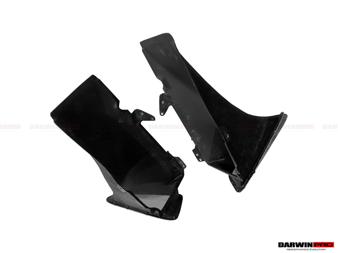 2015-2020 Ferrari 488 GTB/Spyder Pista Style Quarter Panel Side Scoops - DarwinPRO Aerodynamics
