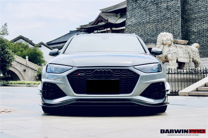 2020-2022 Audi RS4 B9.5 BKSS Style Carbon Fiber Front Lip - DarwinPRO Aerodynamics