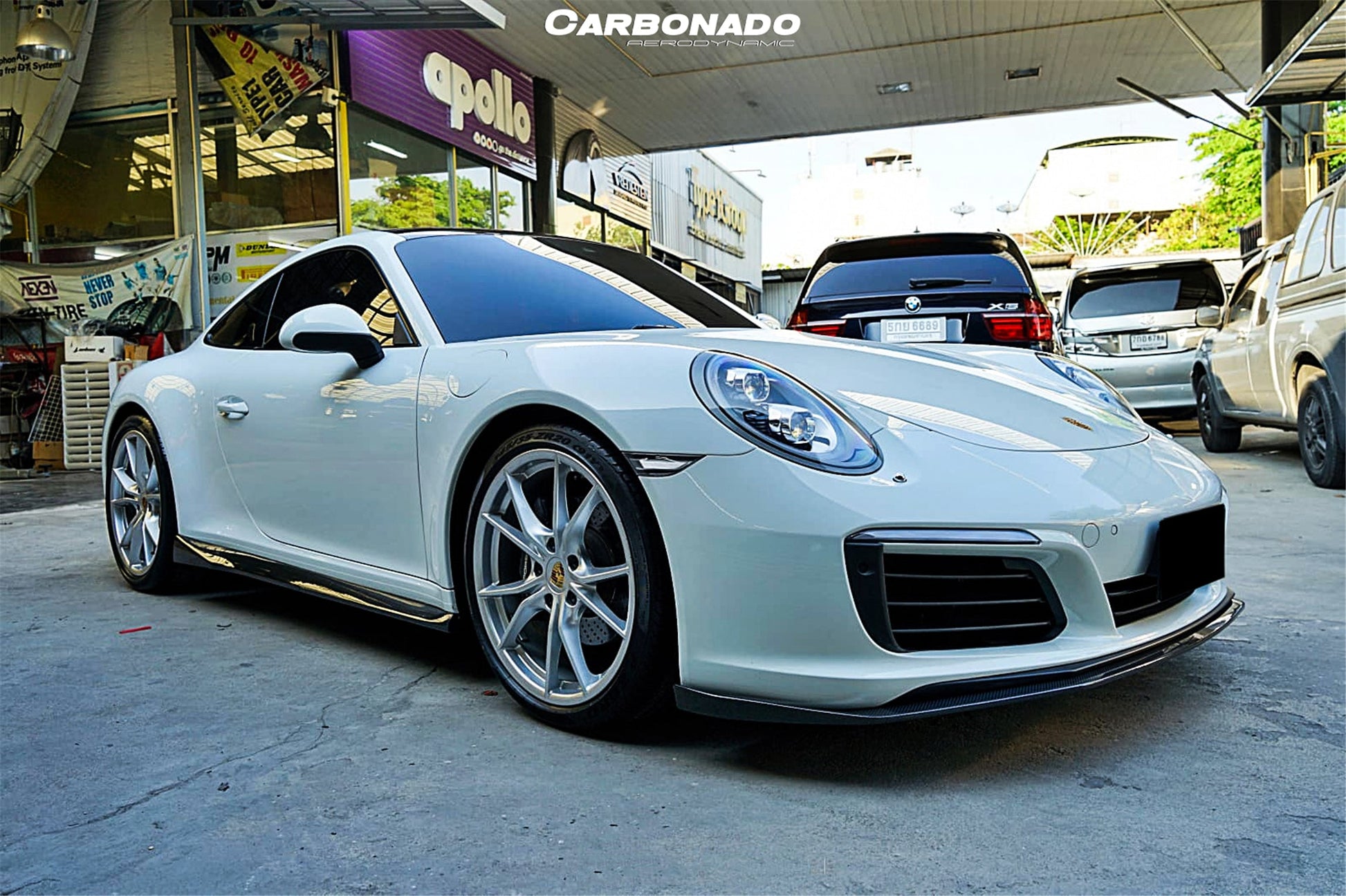 2016-2019 Porsche 911 991.2 Carrera/Targa/S/4S/GTS OD Style Front Lip - Carbonado