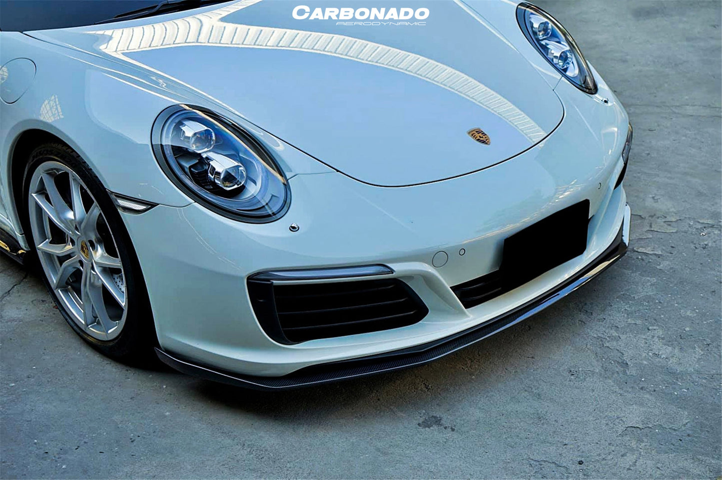 2016-2019 Porsche 911 991.2 Carrera/Targa/S/4S/GTS OD Style Front Lip - Carbonado