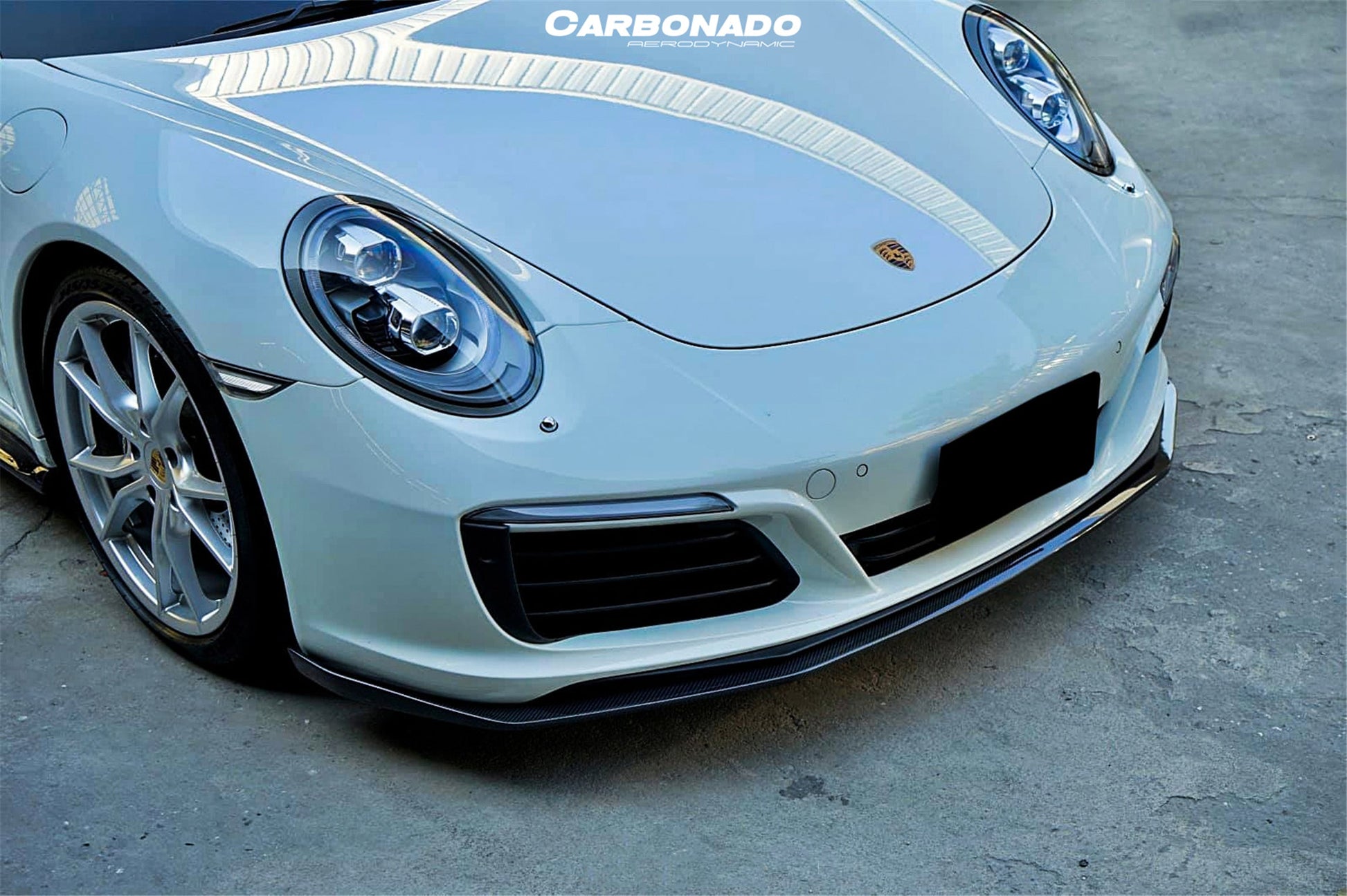 2016-2019 Porsche 911 991.2 Carrera/Targa/S/4S/GTS OD Style Front Lip - Carbonado