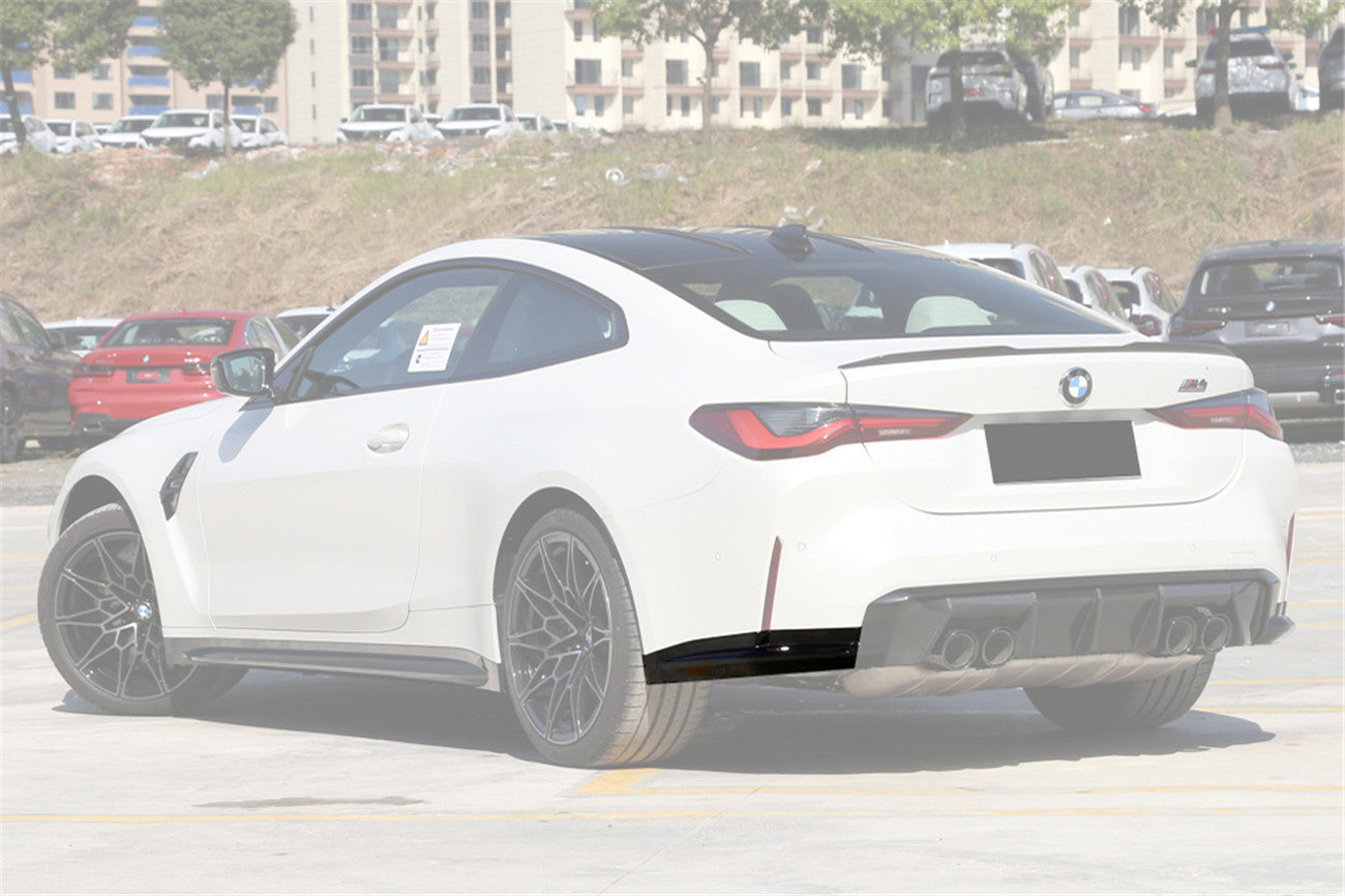 2021-UP BMW M4 G82/G83 OE Style Carbon Fiber Rear Caps - DarwinPRO Aerodynamics