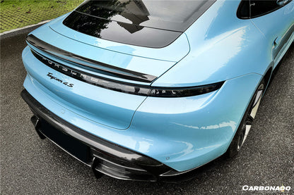 2019-2022 Porsche Taycan/4/4S/GTS/TURBO OD Style Rear Diffuser - Carbonado
