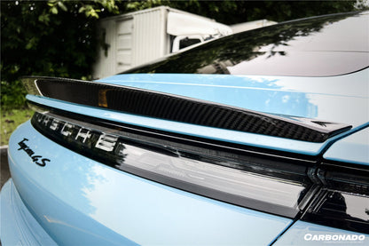 2019-2022 Porsche Taycan/4/4S/GTS/TURBO OD Style Trunk Spoiler - Carbonado
