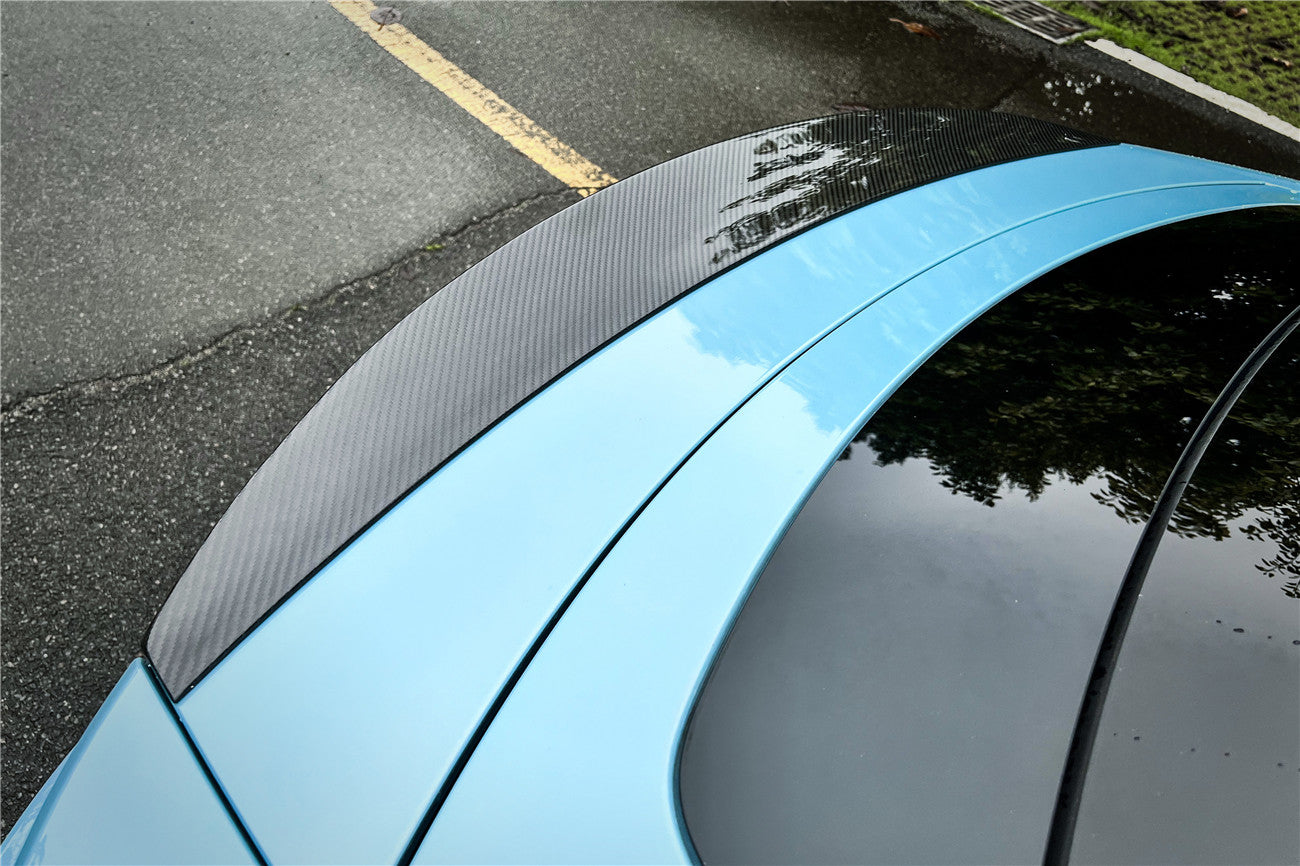 2019-2022 Porsche Taycan/4/4S/GTS/TURBO OD Style Trunk Spoiler - Carbonado