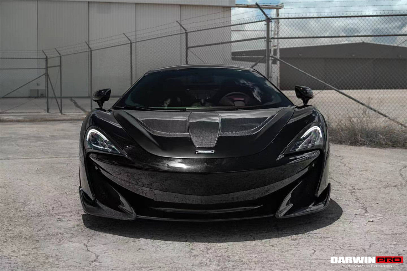 2018-2021 McLaren 600lt 2015-2021 540c/570s/570gt BKSSII Style Carbon Fiber Hood - DarwinPRO Aerodynamics