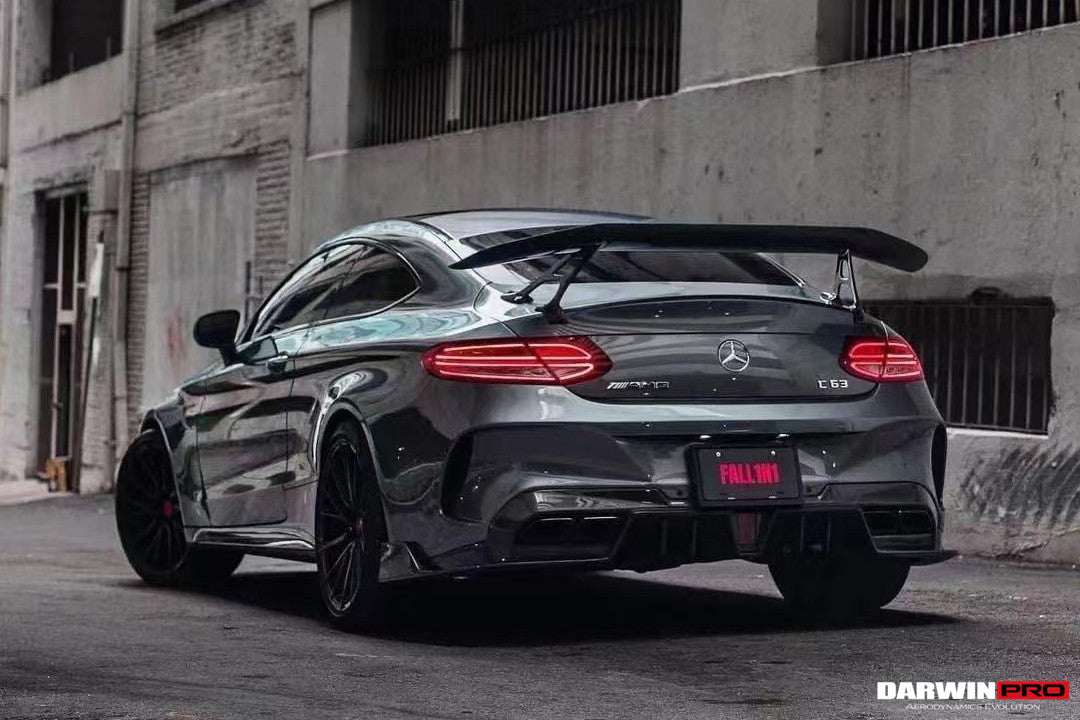 2015-2021 Mercedes Benz C-Class W205 Coupe IMP Performance Carbon Fiber Trunk Spoiler - DarwinPRO Aerodynamics