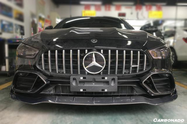 2019+ Mercedes Benz AMG GT63/S 4Door Coupe X290 BRS Style Carbon Fiber Front Bumper Vents - DarwinPRO Aerodynamics