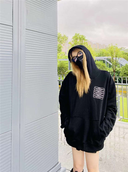 GRKC X DARWINPRO DG OVERSIZED HOODY- BLACK - DarwinPRO Aerodynamics