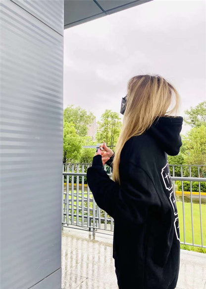 GRKC X DARWINPRO DG OVERSIZED HOODY- BLACK - DarwinPRO Aerodynamics