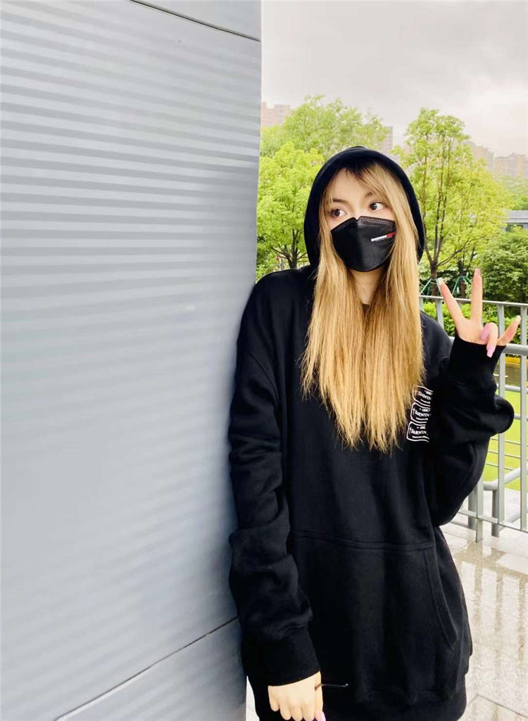 GRKC X DARWINPRO DG OVERSIZED HOODY- BLACK - DarwinPRO Aerodynamics