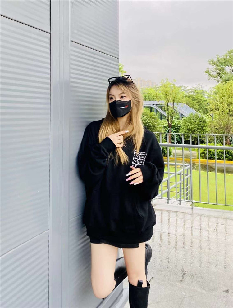 GRKC X DARWINPRO DG OVERSIZED HOODY- BLACK - DarwinPRO Aerodynamics