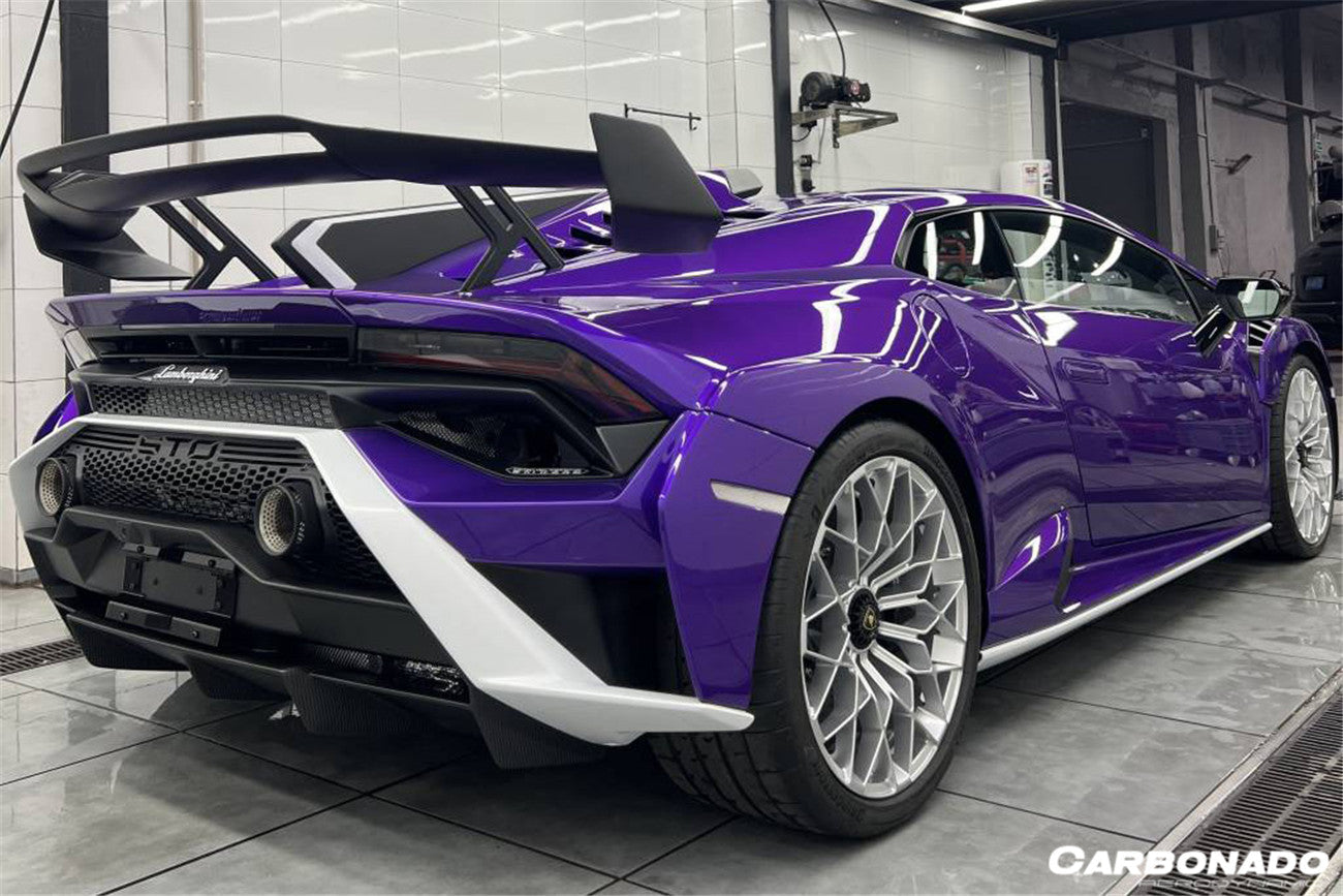 2021-UP Lamborghini Huracan STO Dry Carbon Fiber Trunk Spoiler - Carbonado