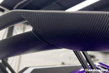 2021-UP Lamborghini Huracan STO Dry Carbon Fiber Trunk Spoiler - Carbonado