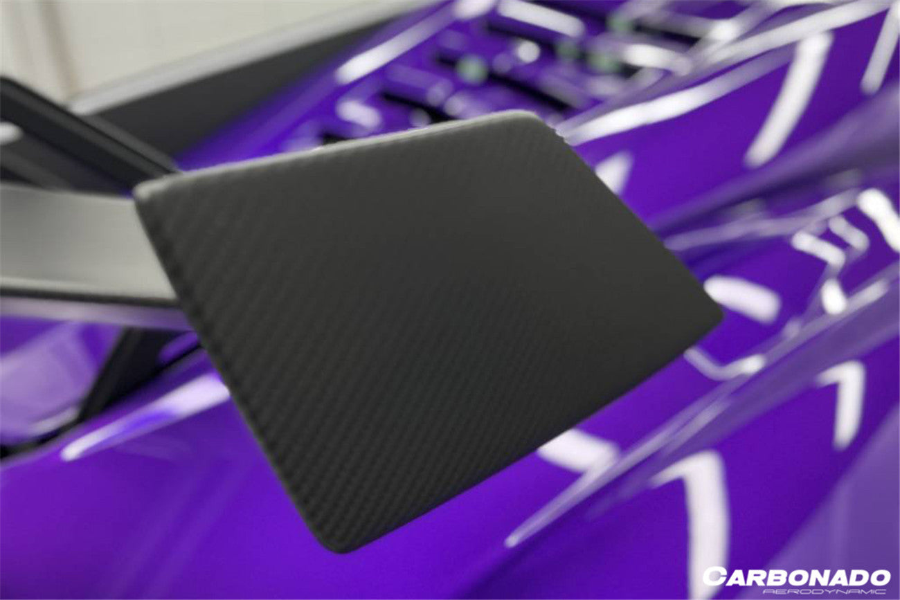 2021-UP Lamborghini Huracan STO Dry Carbon Fiber Trunk Spoiler - Carbonado