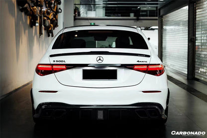 2021-UP Mercedes Benz S Class W223 Sedan MSY Style Trunk Spoiler - Carbonado