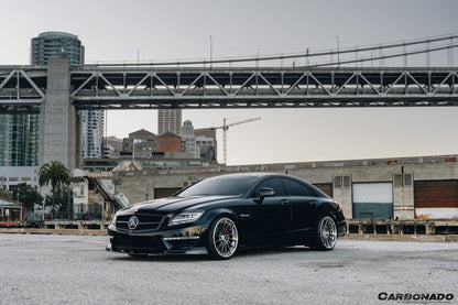 2011-2015 Mercedes Benz CLS63 AMG W218 VS Style Front Lip - Carbonado
