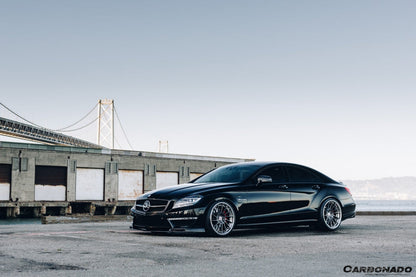 2011-2015 Mercedes Benz CLS63 AMG W218 VS Style Front Lip - Carbonado